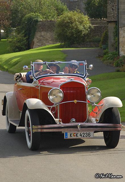 Driving in the Cotswolds