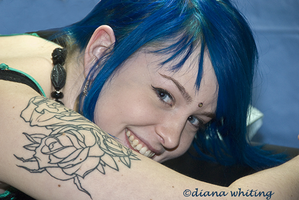 Blue Haired Girl