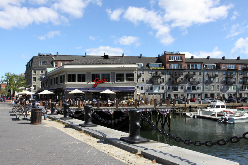 Boston Harbor walk