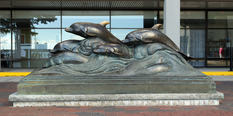 Dolphins (1977) by K. Lane Weems. 