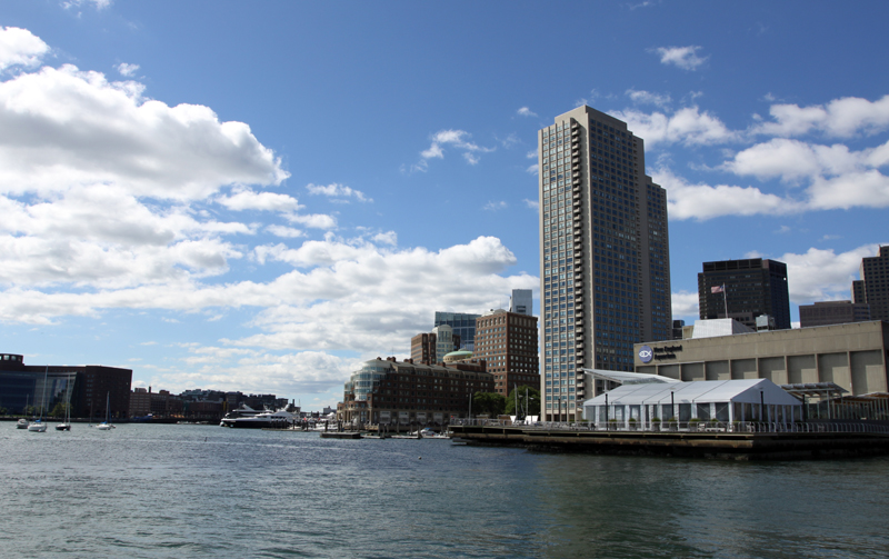 Boston Harbor Skyline