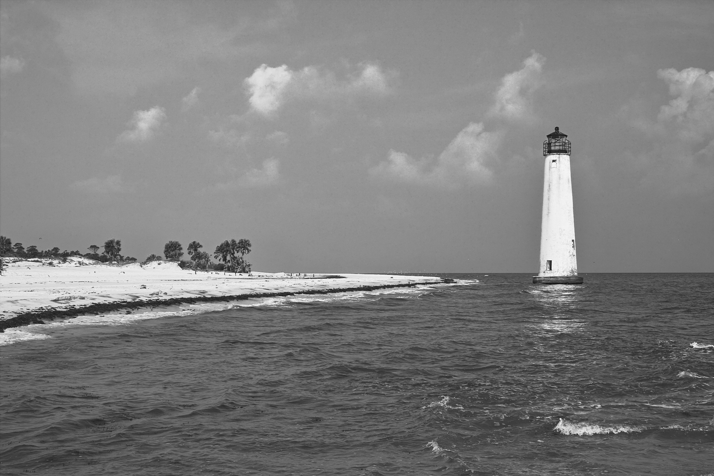 Little St. George Lighthouse - Then