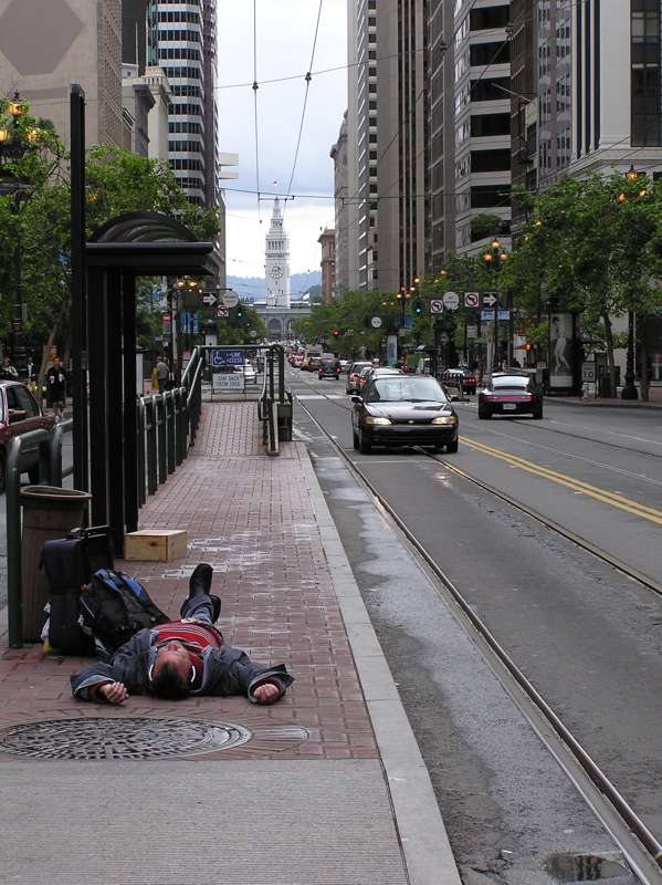 Market Street Sunday Morning