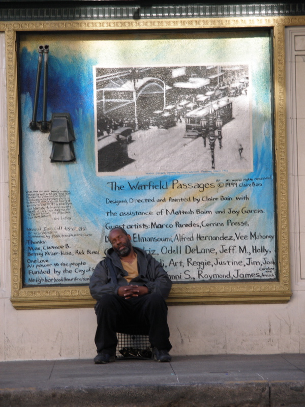 Outside The Warfield Theater
