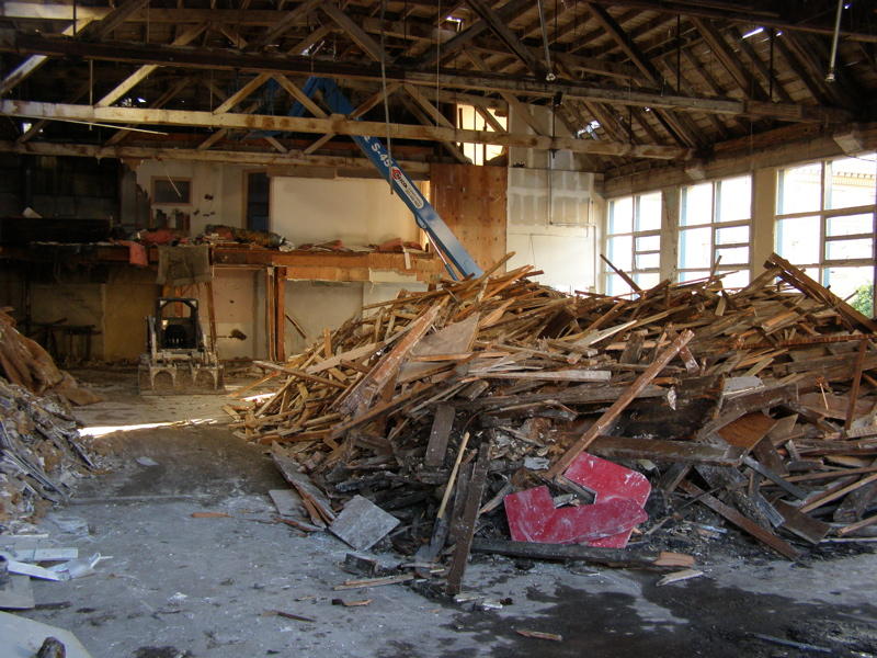 Larkin Street Demolition