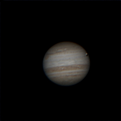 Jupiter with  transit of Europa and the Red Spot