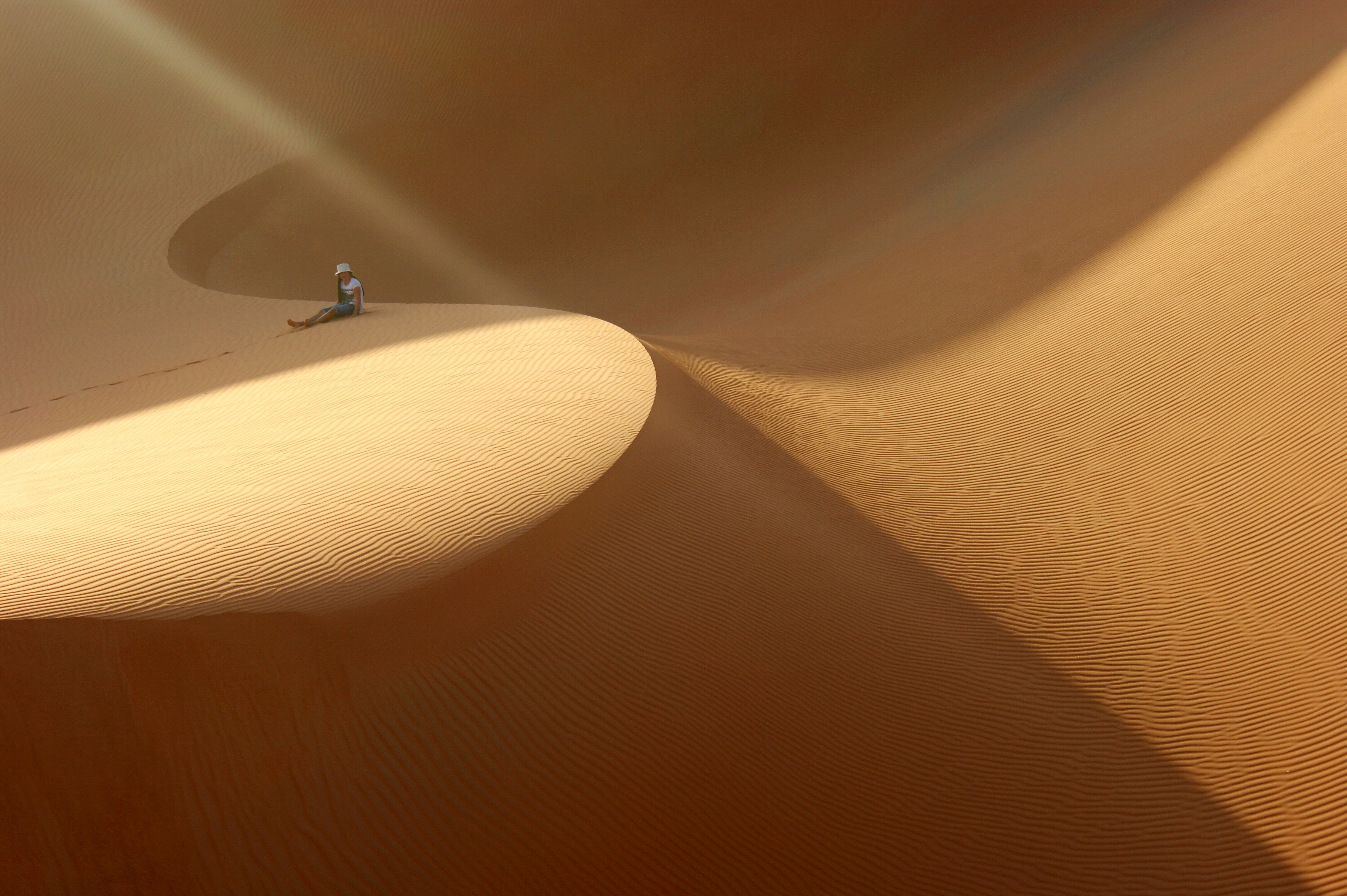 Serena and the dune
