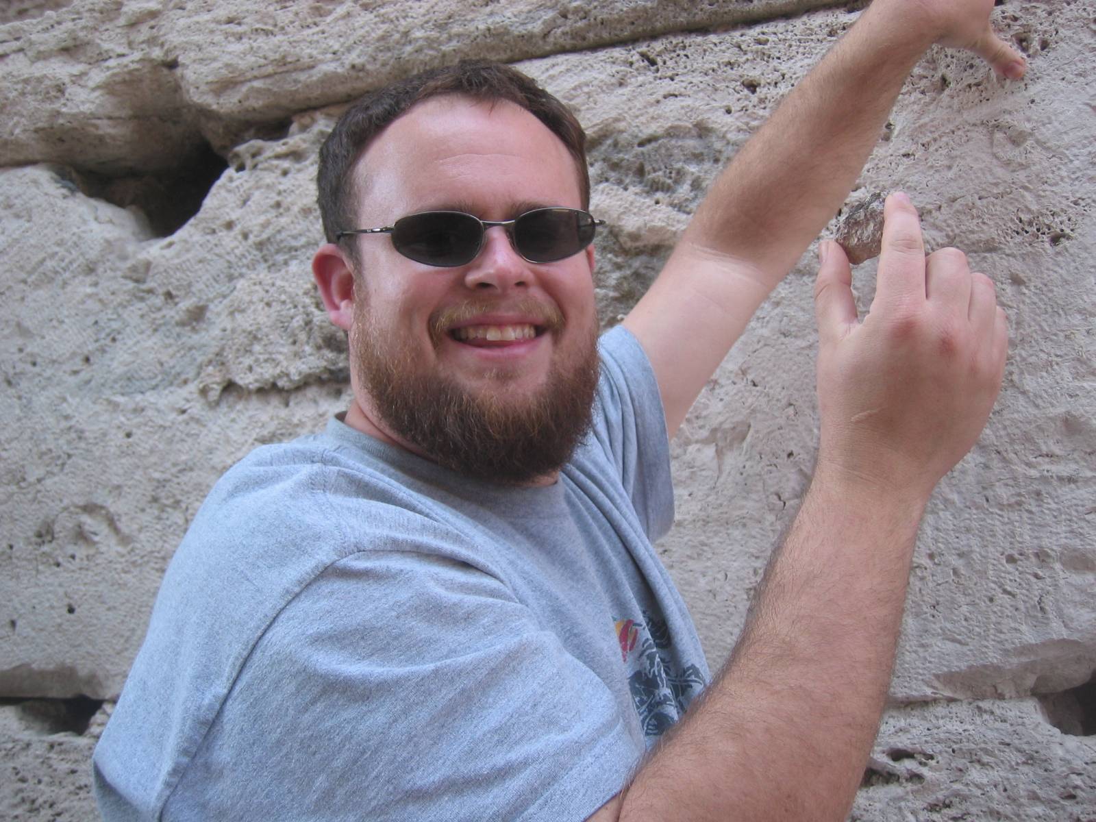a piece of the Colosseum for Rob