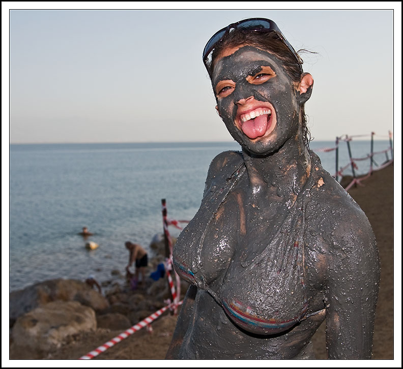 Israeli Mud Bath Maiden Re-Exposed
