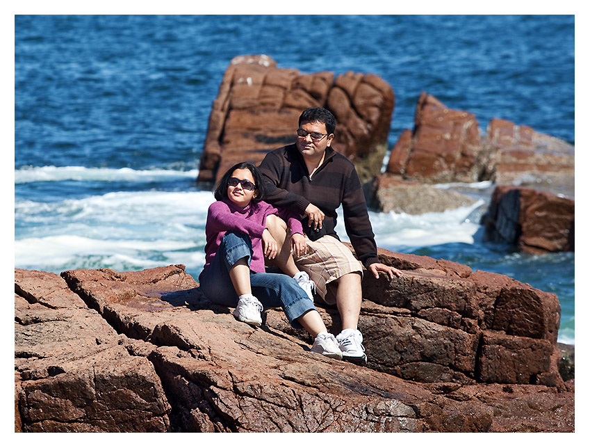 Unsuspected Portrait on the Rocks