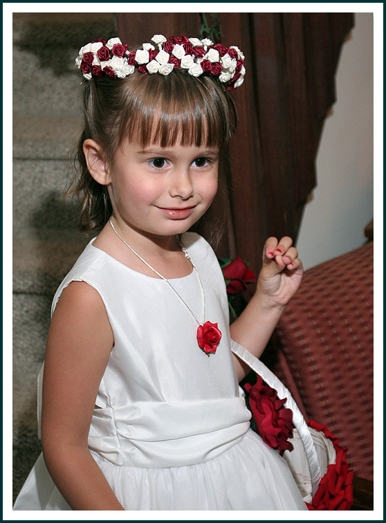Flower Girl Awaits