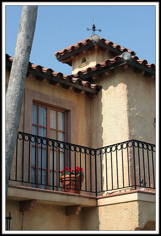 Niche Terrace Under the Weather Vein