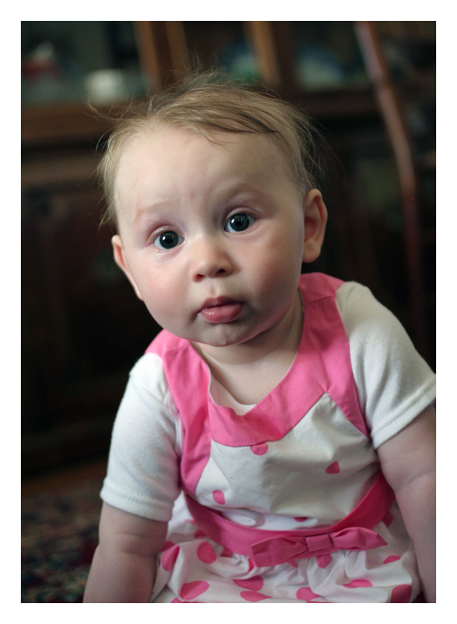 My Grand-daughter, Scarlett Jhane now six months old