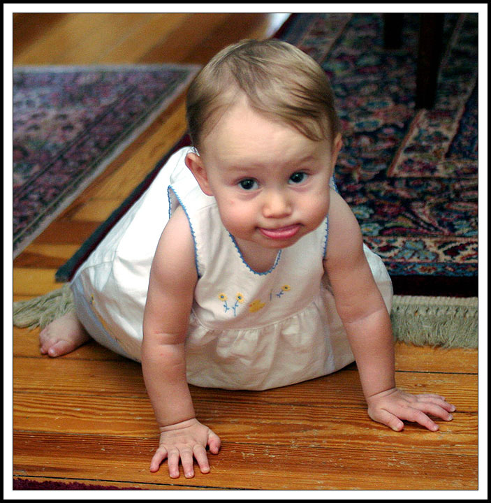 Scarlett Jhane now Nine Months Old