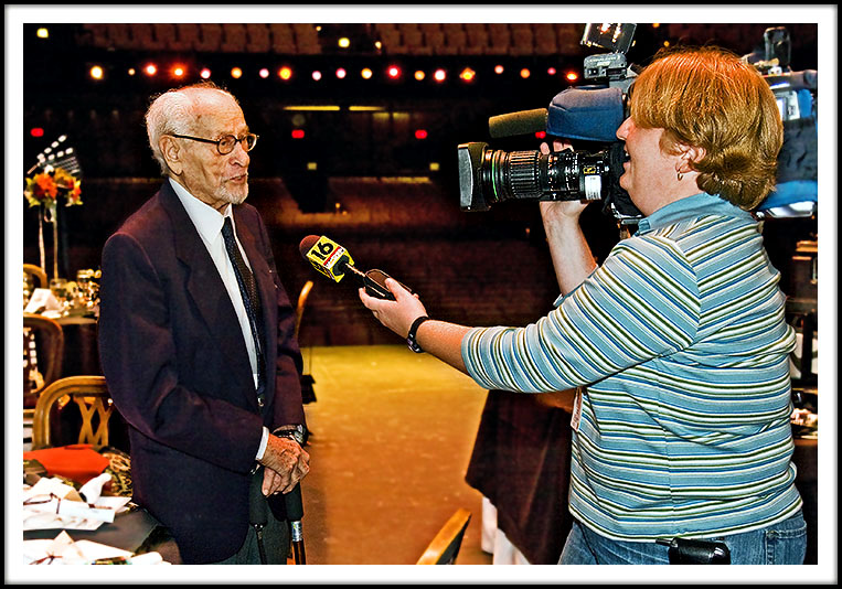 Eli Wallach Interview at the Jewish Film Festival
