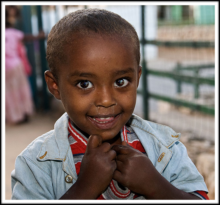 Twilight At the Absortion Center: Portrait of a Child