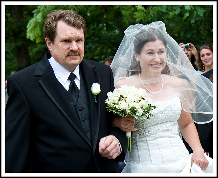 The Dad Escorts the Bride