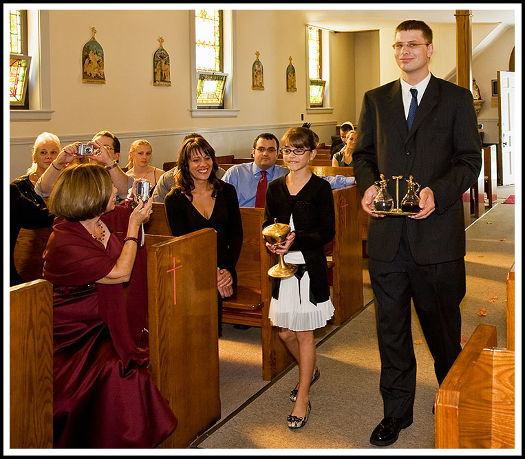 Bringing Down the Isle the Crusets and Ciborium
