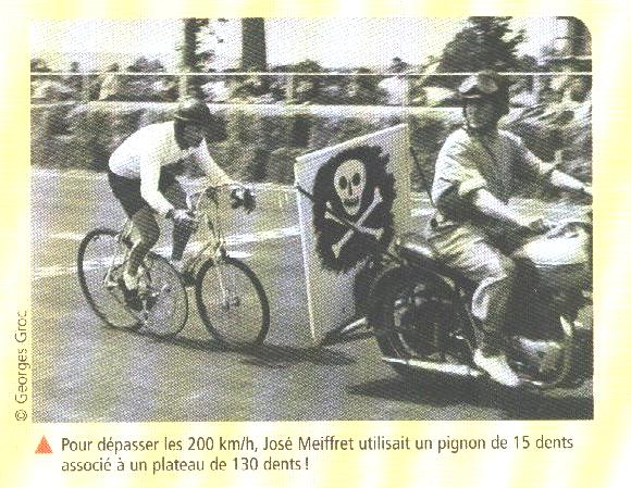 Record de vitesse - Jos Meiffret.