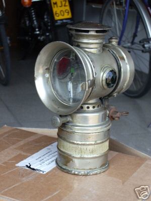 Lumière vélo ancienne light (vu sur eBay)