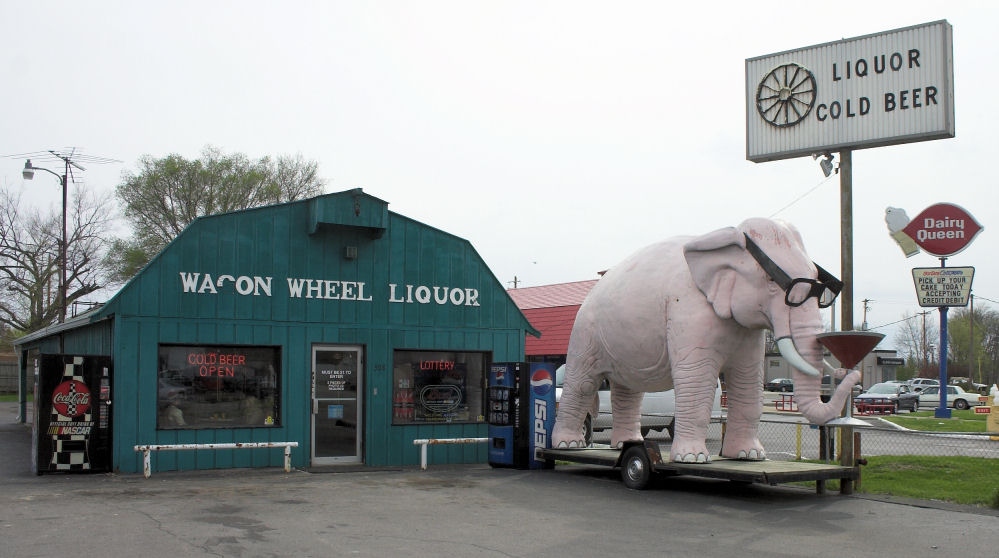 Elephant with Martini, Fortville, Indiana