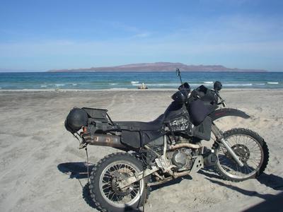stripped for sand