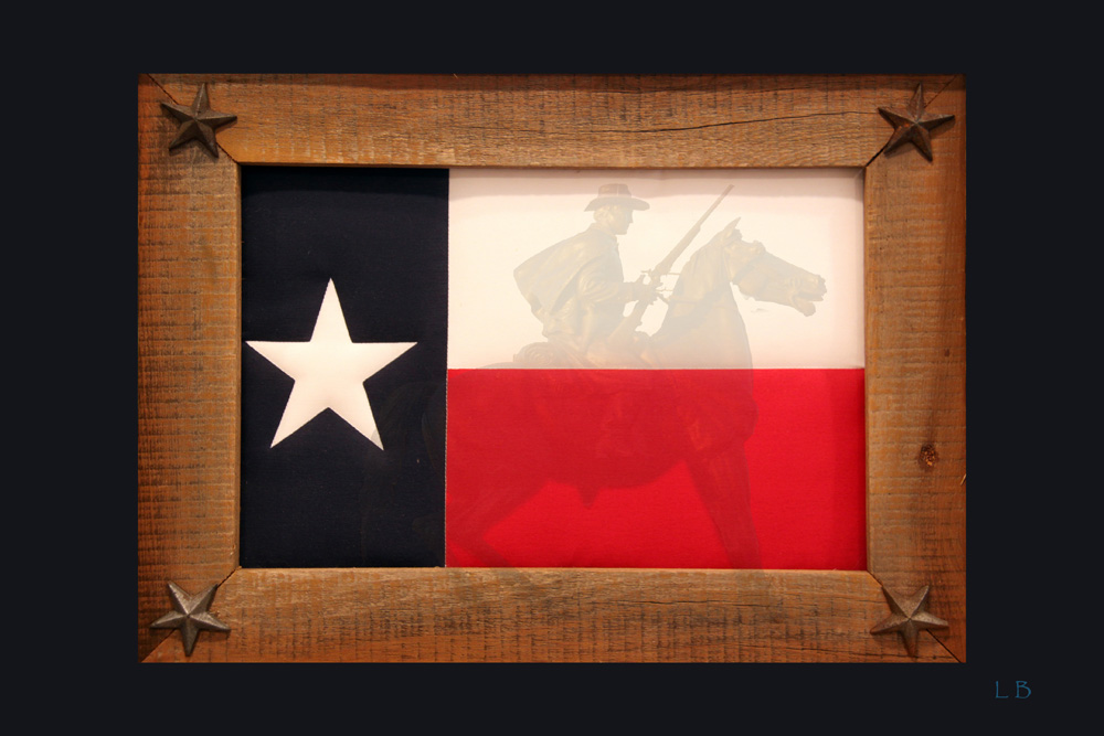 Ranger and Texas Flag