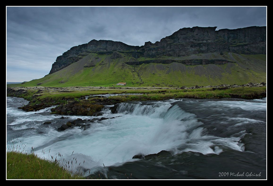 River near Skogar, Iceland