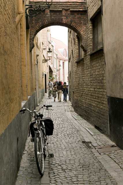 Visite de la ville de Bruges, Belgique