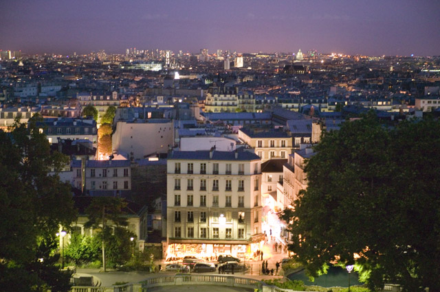 Vue du Sacr-Coeur de Montmartre