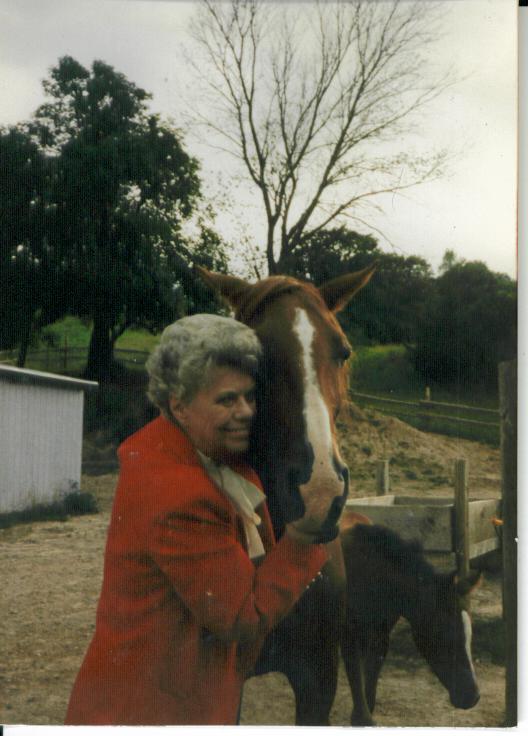 Mom and Horse