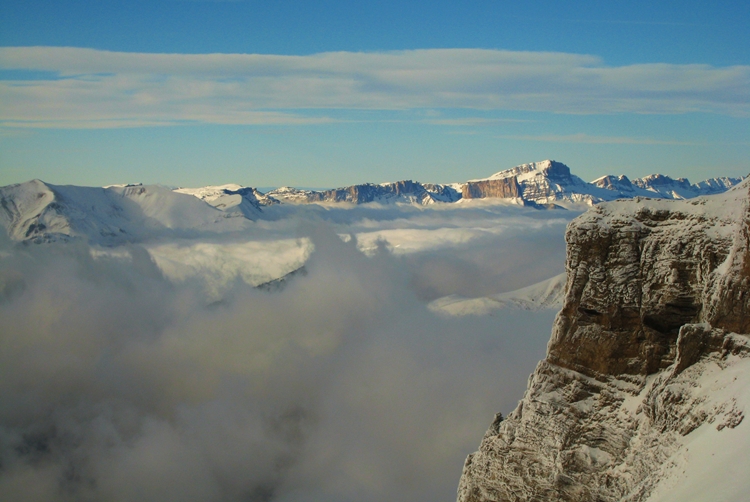 31/12/2007 : le Mont Aiguille et le Grand Veymont