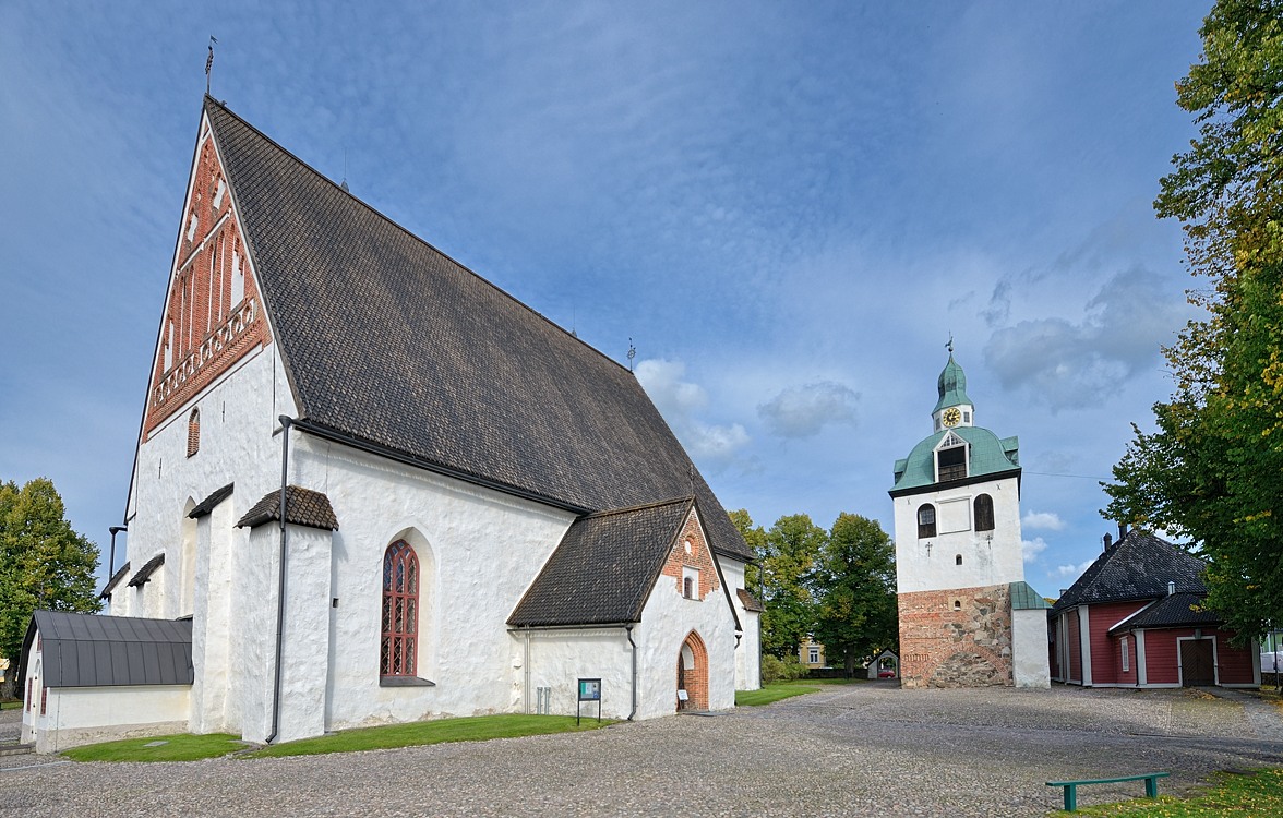 Borg Domkyrka (Cathedral) and Bell Tower