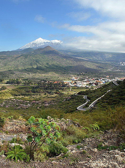 View over Santiago del Teide