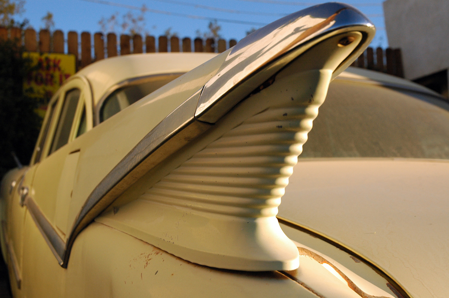 Dodge at the Route 66 Motel in Barstow, CA