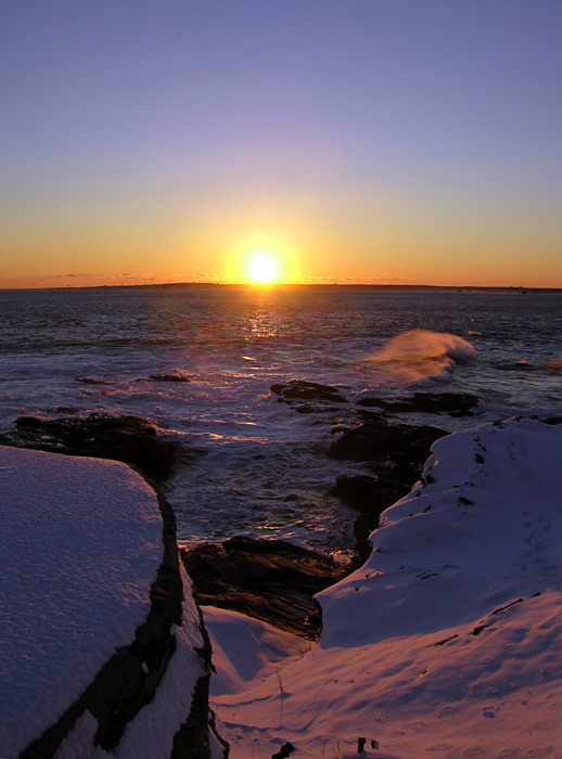 the blush is on the snows