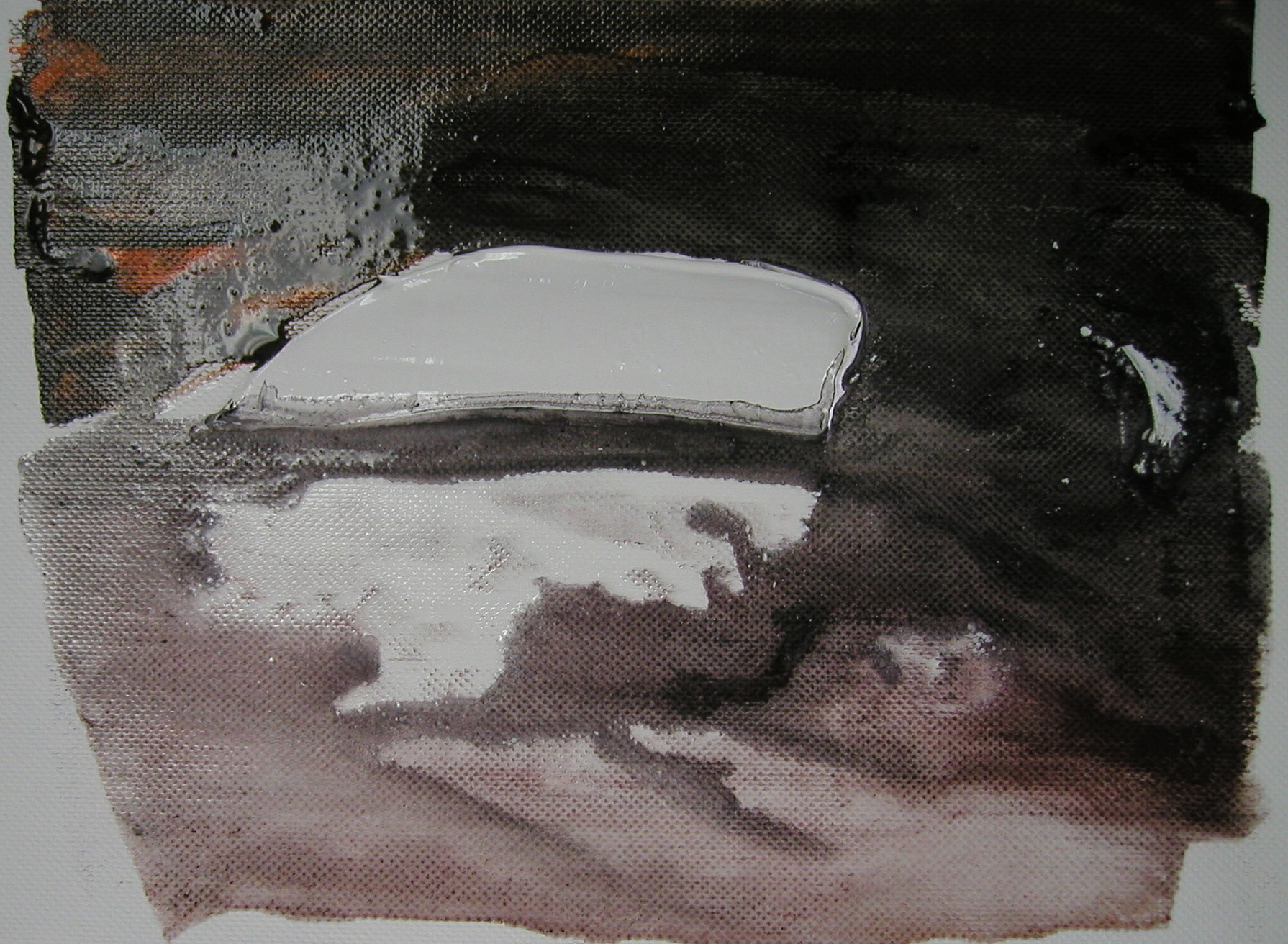 oil on paper