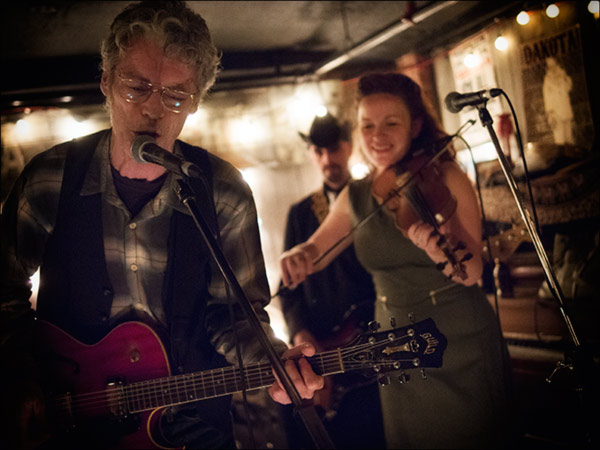 David Baxter with the Rizdales