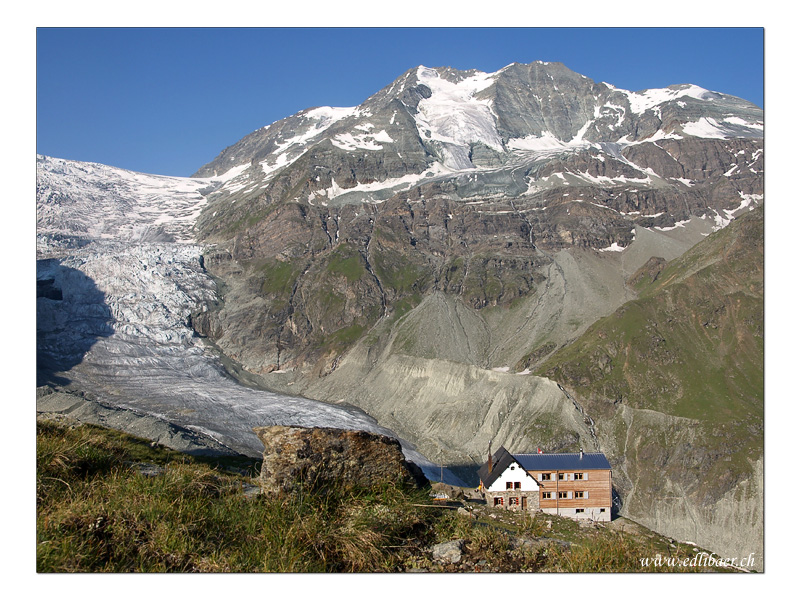 Stierberg (3507 mM) mit Turtmanngletscher