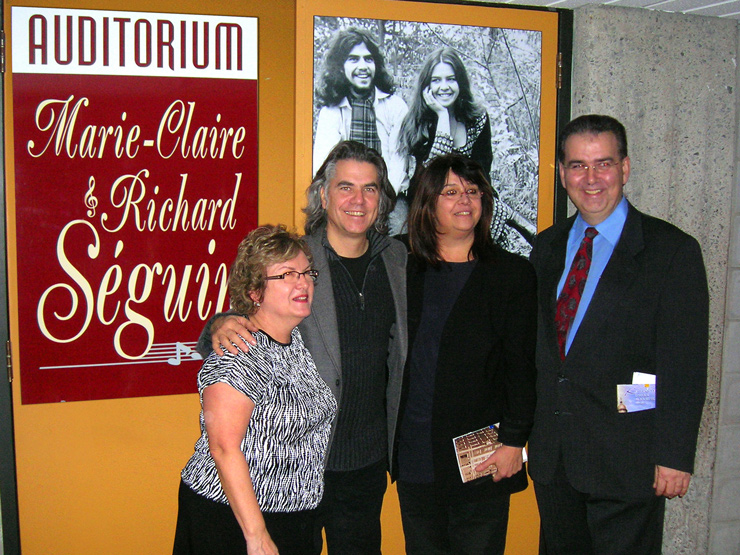 Inauguration de lAUDITORIUM MARIE-CLAIRE & RICHARD SGUIN