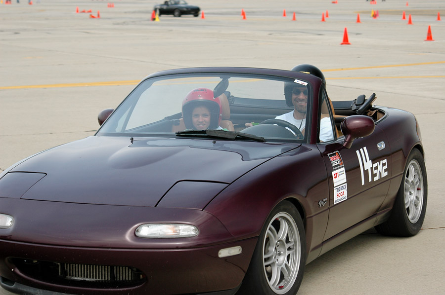 Smile, youre in a Miata!