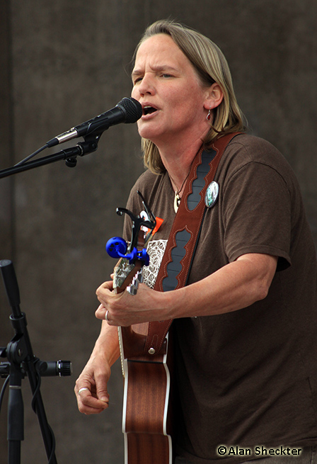 Local activist singer-songwriter Sherri Quammen
