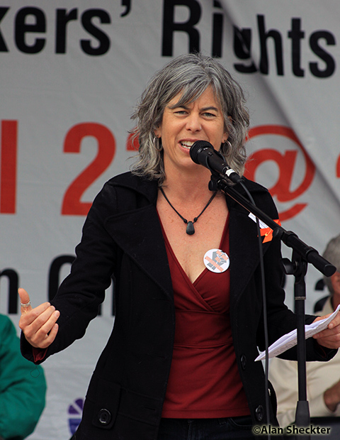 Chico Peace & Justice Center Director Sue Hilderbrand