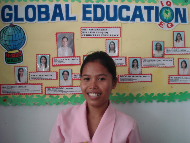 6th Grade Graduating Class Adviser Ms. Julieve A. Sarono