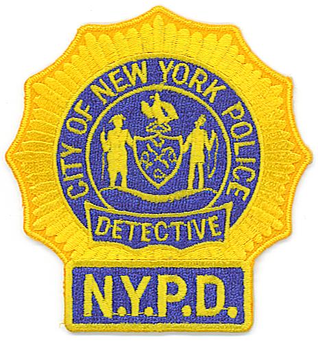 Shield nypd detective NY New