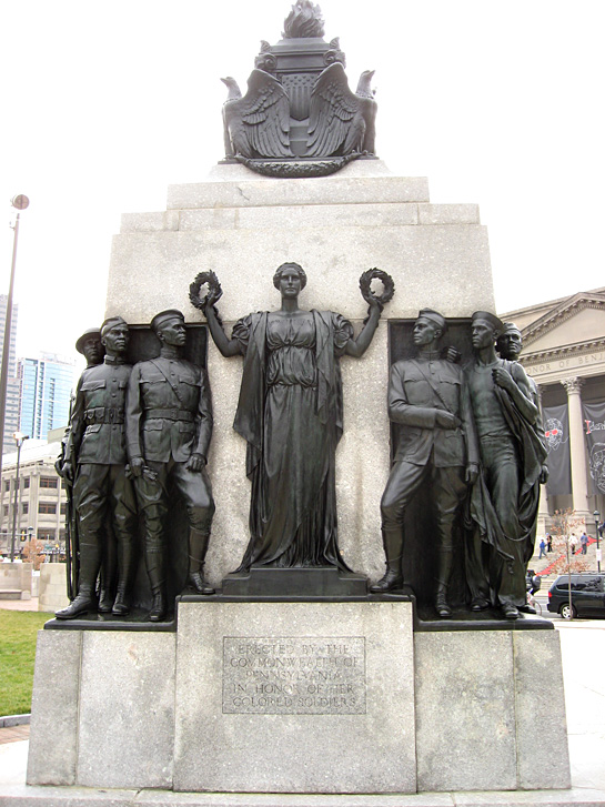 Colored Soldiers Memorial - North Side