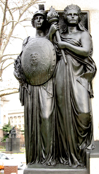 Colored Soldiers Memorial<br>South Side