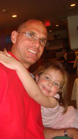 with daddy