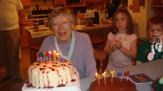 the birthday cakes- lemon raspberry and devils food