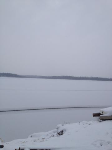 pretty lake, but not frozen